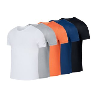 [FROM XIAOMI YOUPIN] ZENPH Mens Quick Dry Breathable Short Sleeved Sports Comfortable Fitness Sport T-shirts - Blue M