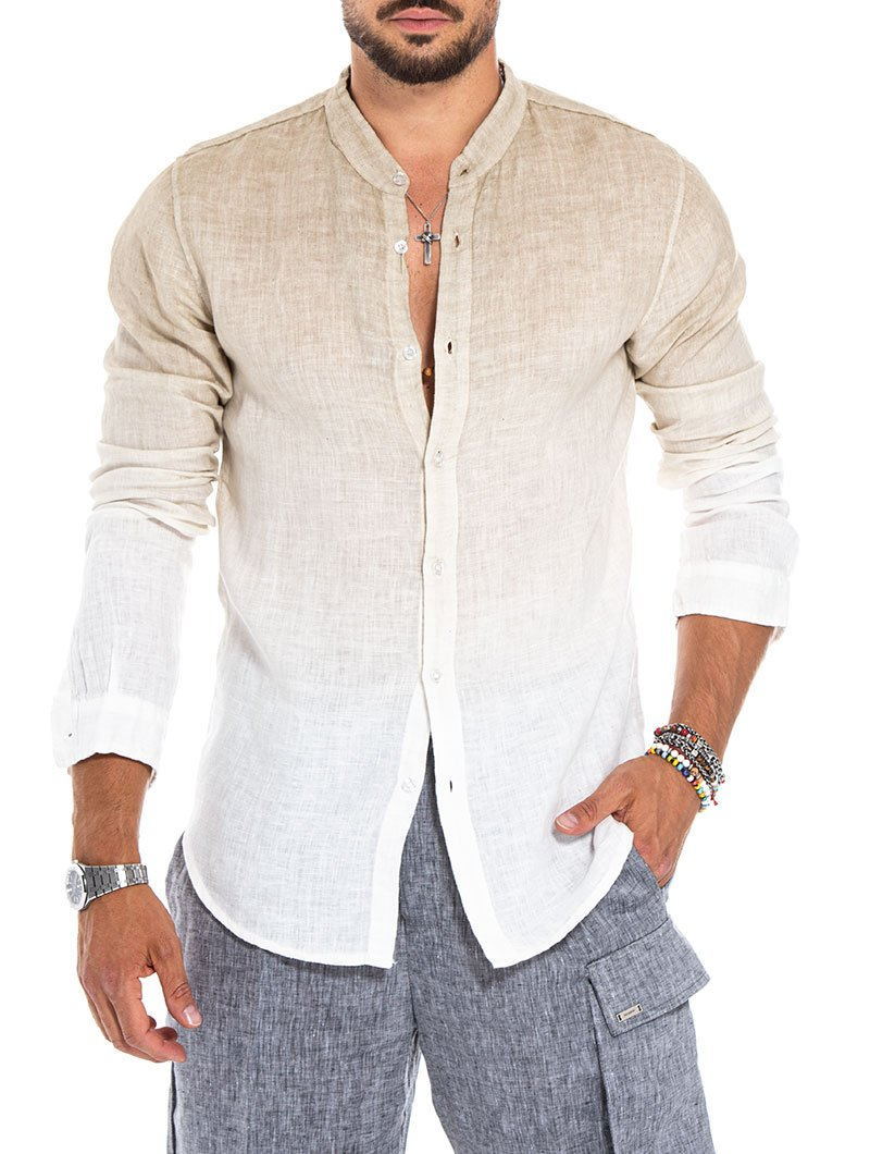 Pure European linen shirts  Mens linen outfits, Mens outfits, Casual look  for men